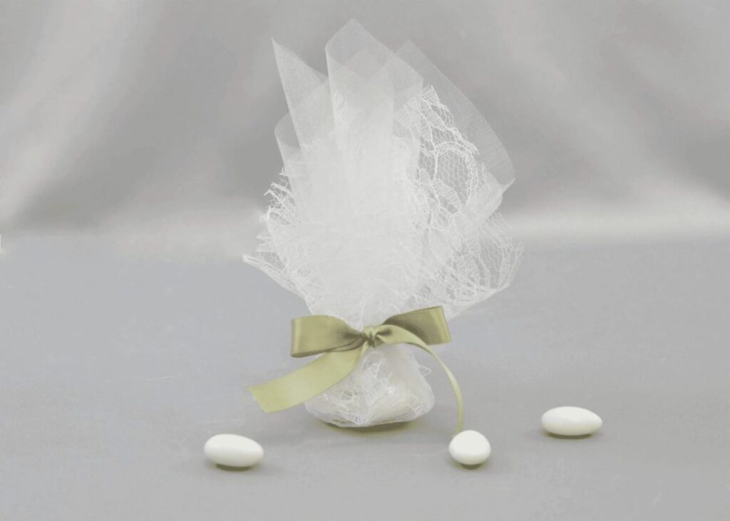 greek koufeta jordan almonds in an odd number indicating luck