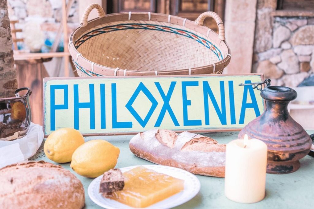 'Philoxenia' a Greek word that is deeply engraved in the Greek culture and which is also found at Greek Wedding Planning. 