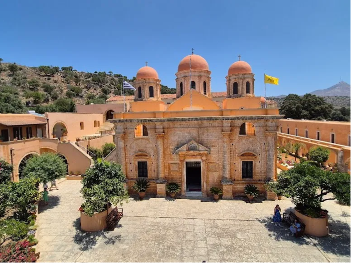 Agiat Triada monastery in crete