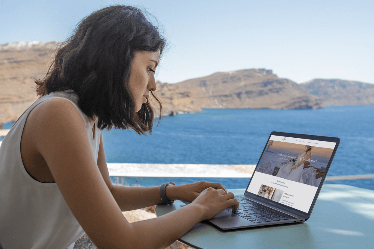 Destination Wedding Greece: Why You Need a Wedding Website