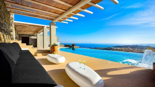 Mykonos island wedding villa
