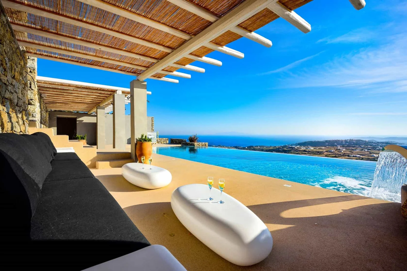 Mykonos island wedding villa