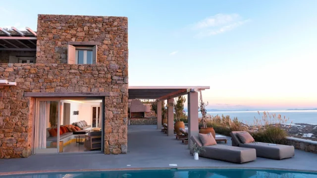 Mykonos island wedding villa