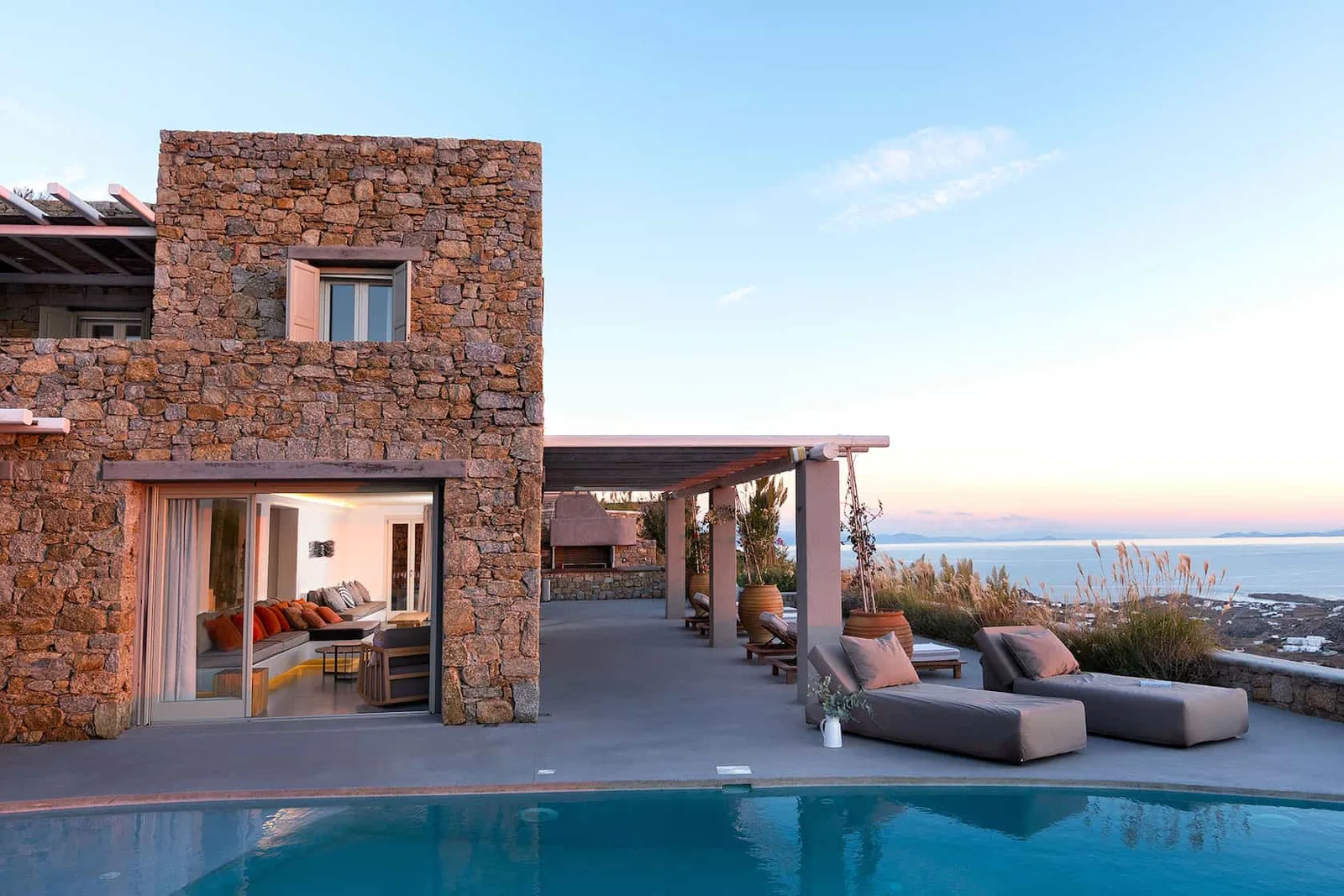 Mykonos island wedding villa