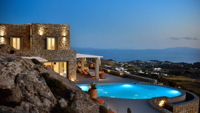 Mykonos island wedding villa