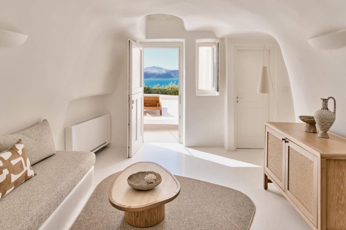 small destination wedding in santorini