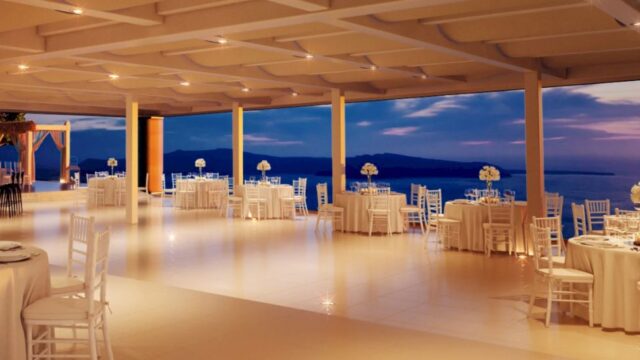 santorini wedding venue