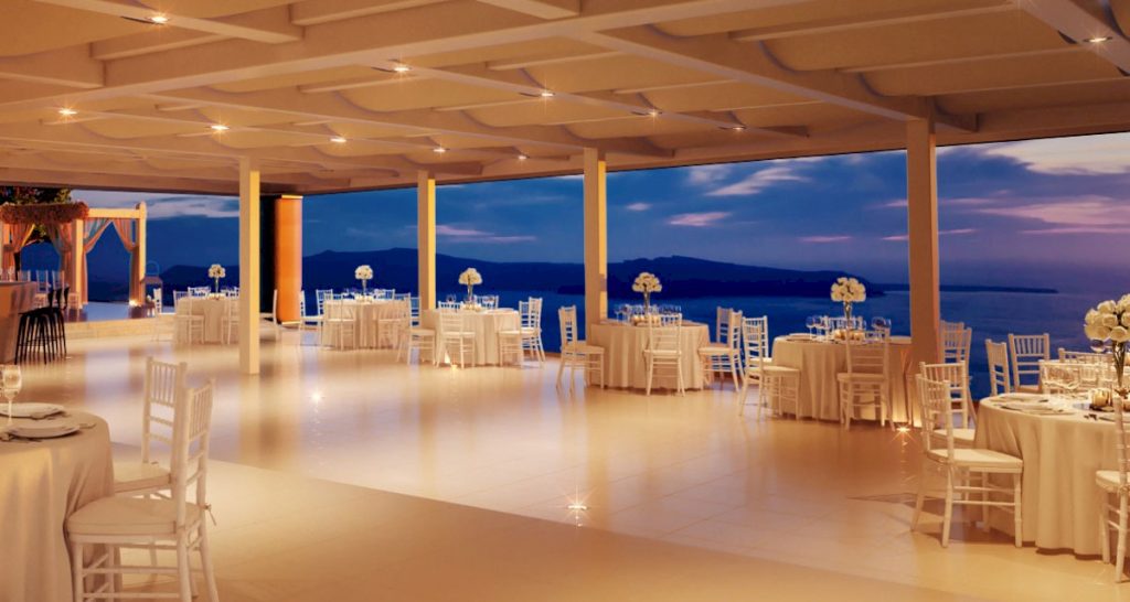 santorini wedding venue