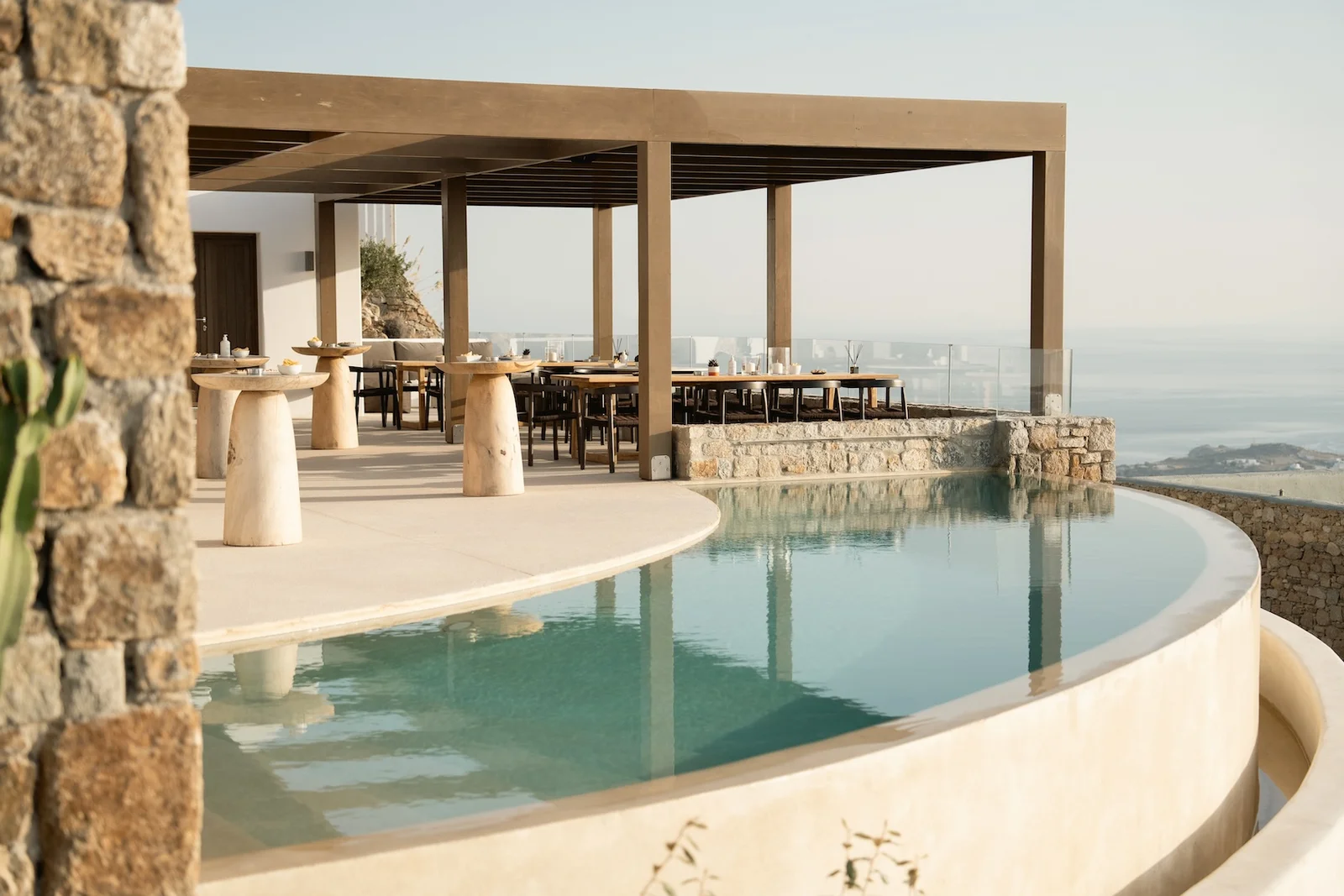 Mykonos island wedding villa