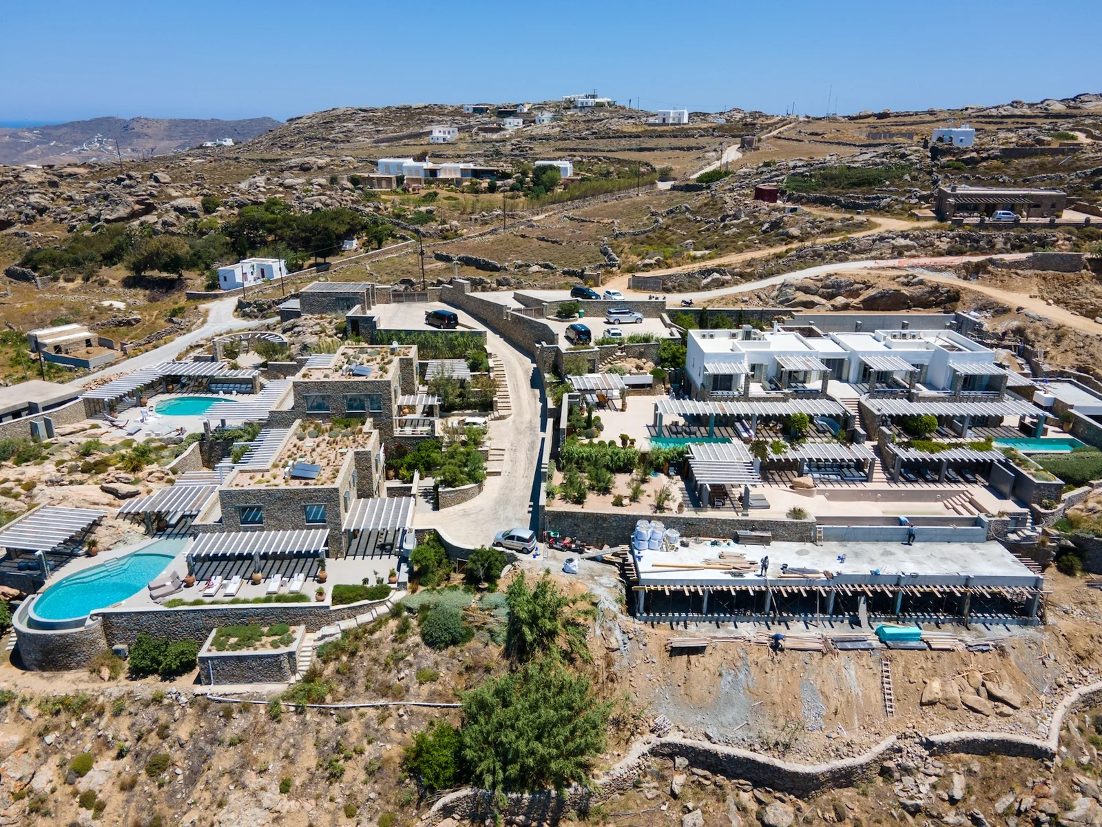 Mykonos island wedding villa