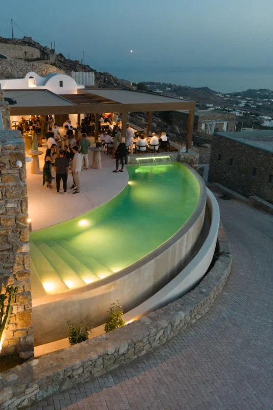 Mykonos island wedding villa