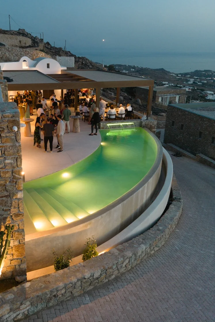 Mykonos island wedding villa