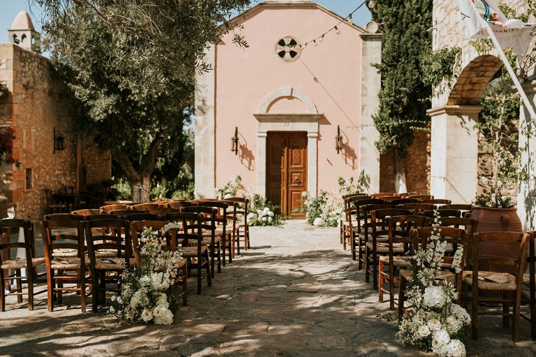 destination wedding venue in crete
