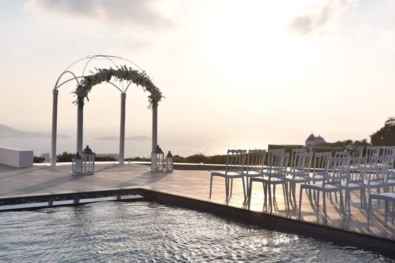 destination wedding mykonos venue