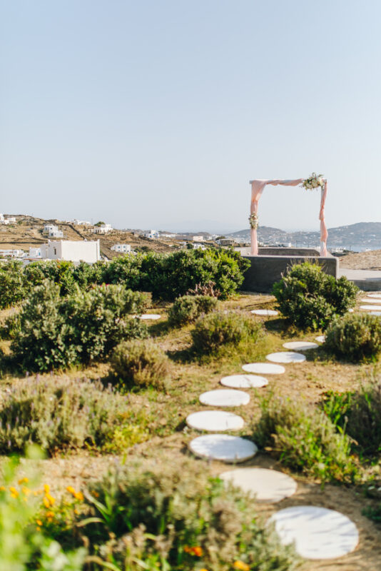 destination wedding mykonos venue