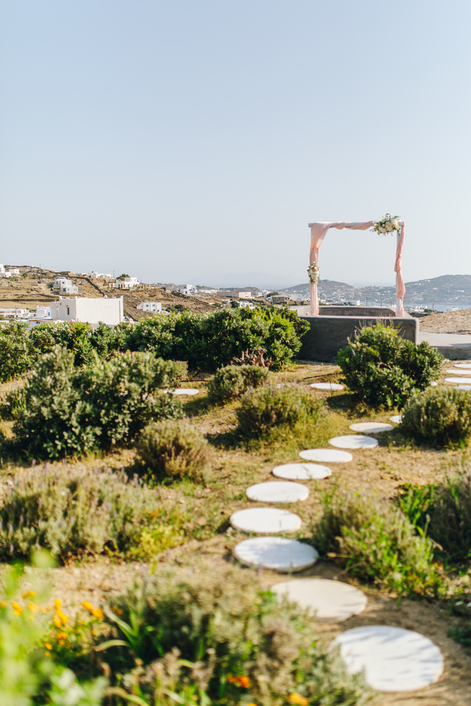 destination wedding mykonos venue