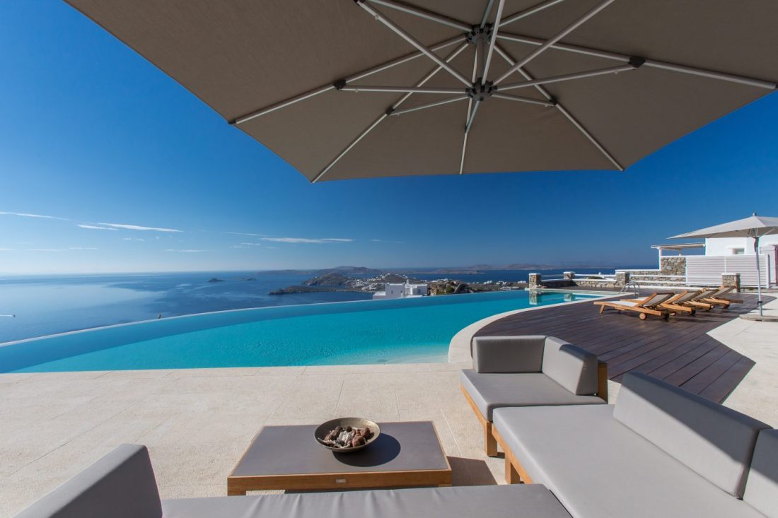 destination wedding villa mykonos