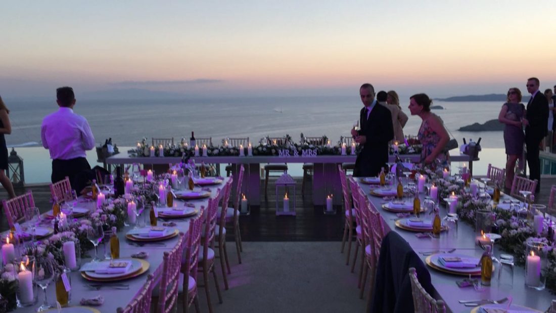 destination wedding in greece resort