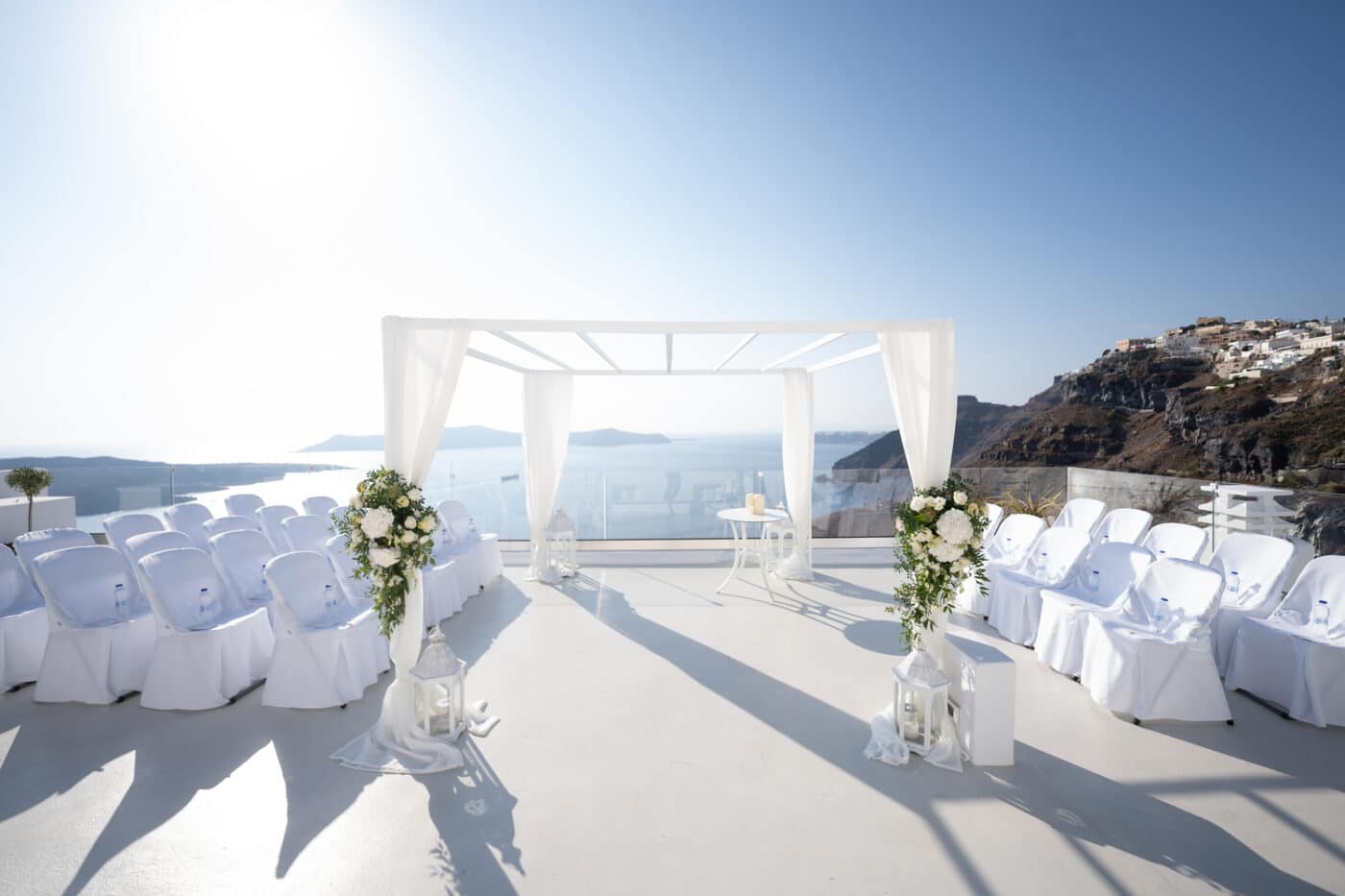 santorini greece wedding