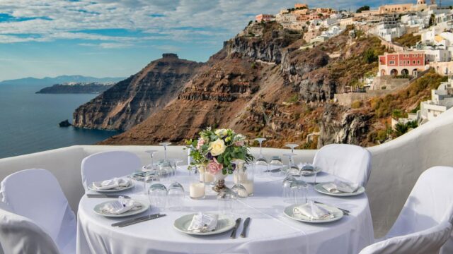 santorini greece wedding