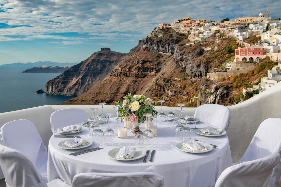santorini greece wedding