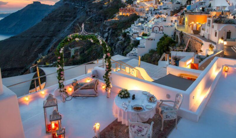 santorini greece wedding