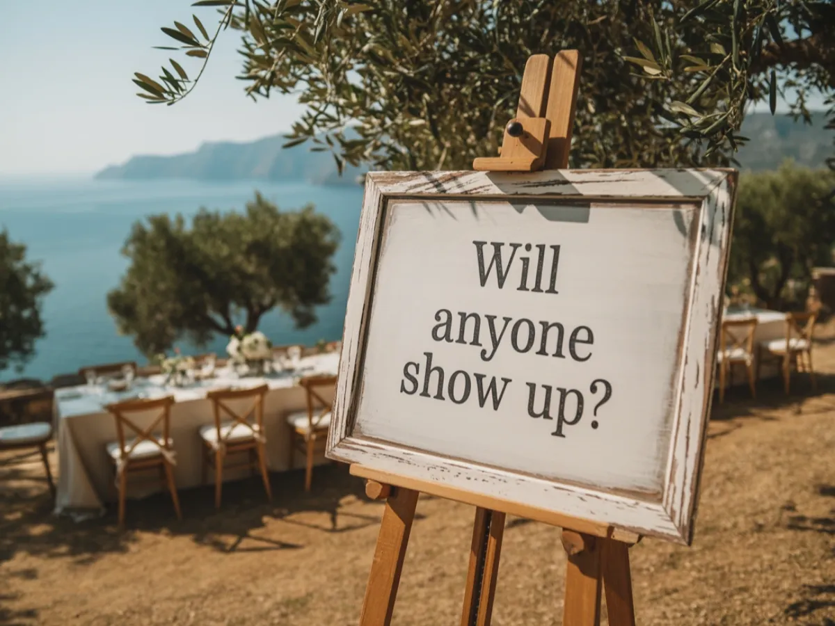 Will anyone show up? - Greece destination wedding attendance calculator