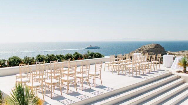 greek island weddings santorini