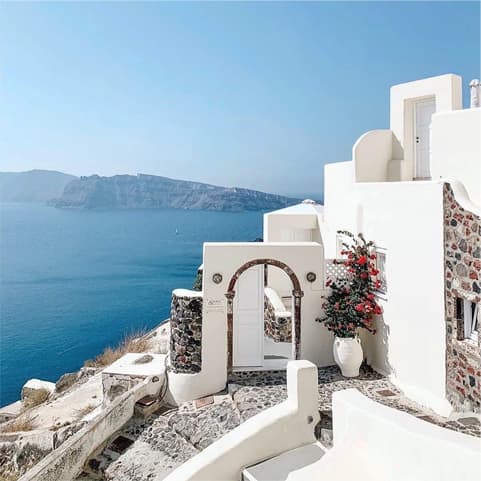 greek island weddings santorini