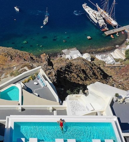 greek island weddings santorini