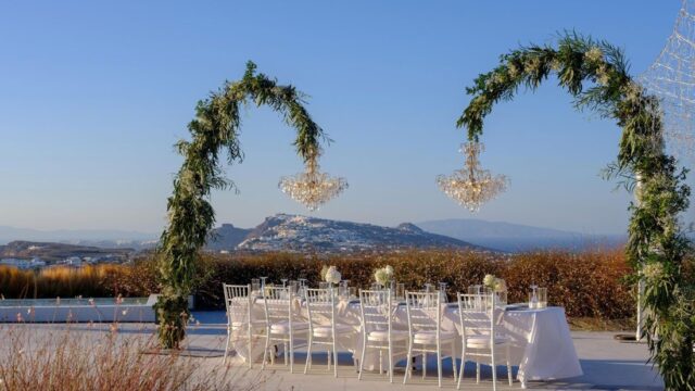destination wedding in santorini