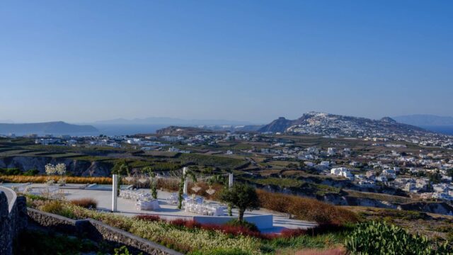 destination wedding in santorini