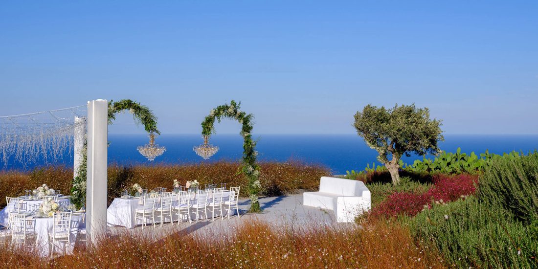 destination wedding in santorini