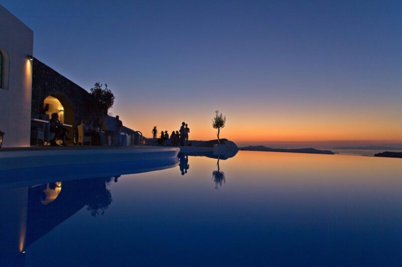 destination wedding in santorini