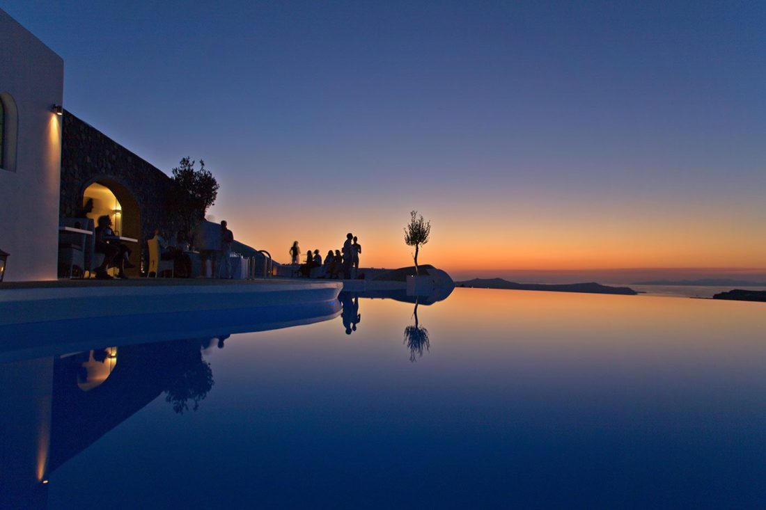 destination wedding in santorini