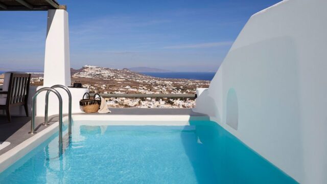 destination wedding in santorini