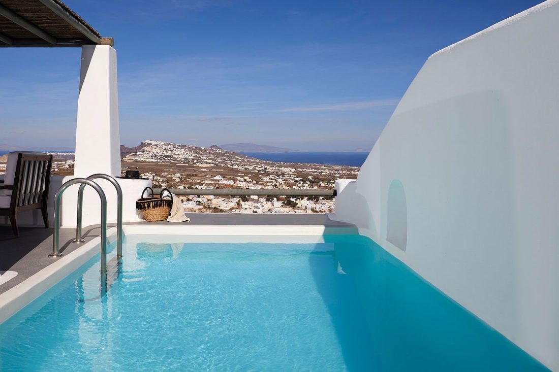 destination wedding in santorini