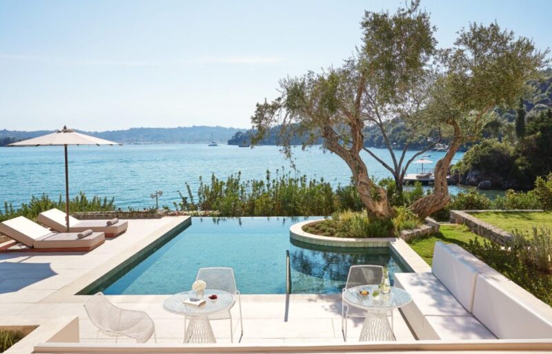small destination wedding venue in Corfu