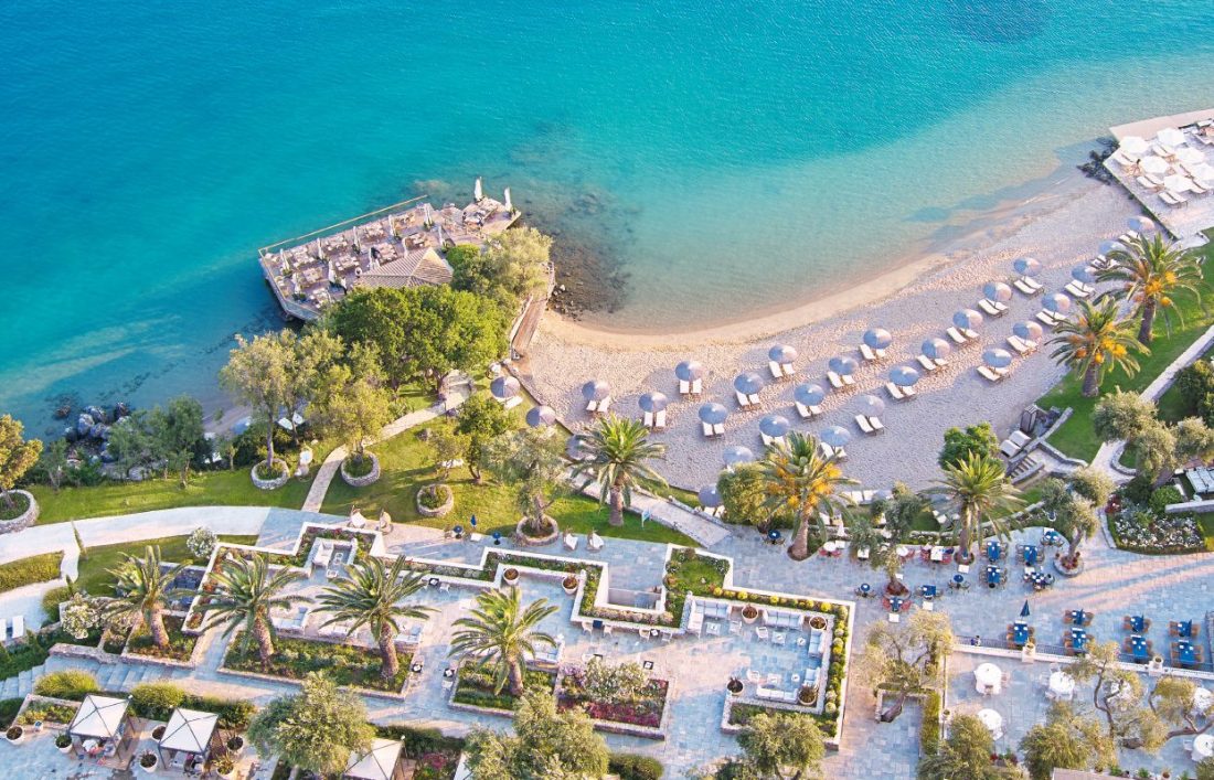 small destination wedding venue in Corfu