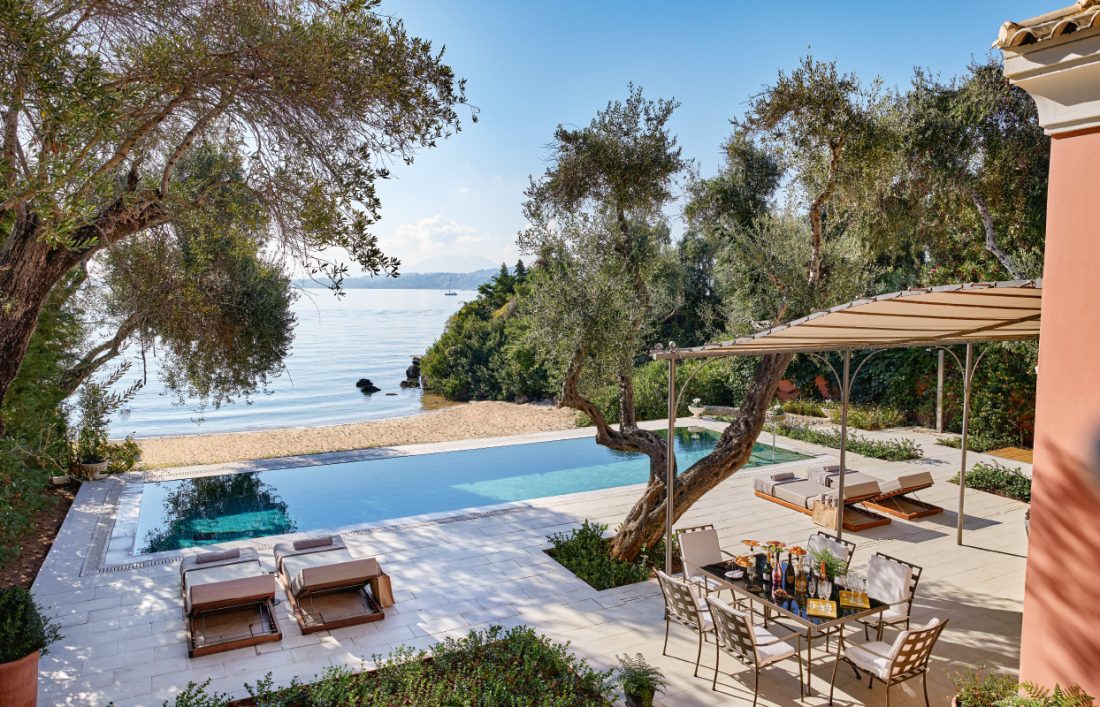 small destination wedding venue in Corfu