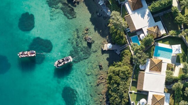 small destination wedding venue in Corfu