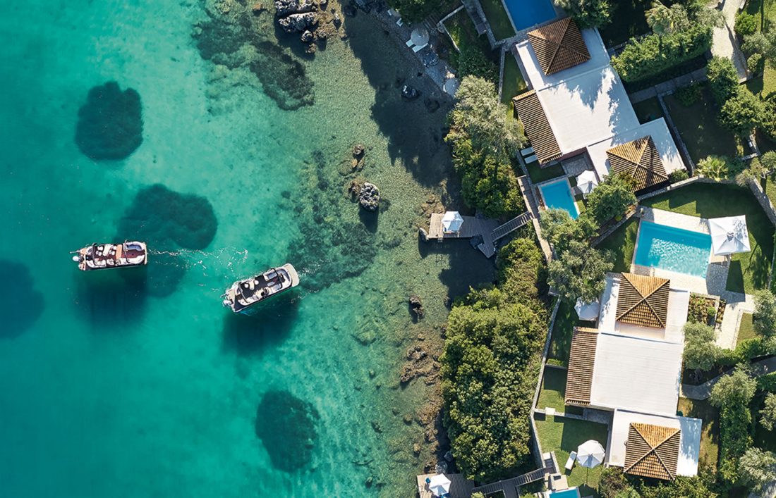 small destination wedding venue in Corfu