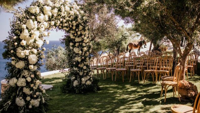 greek islands wedding
