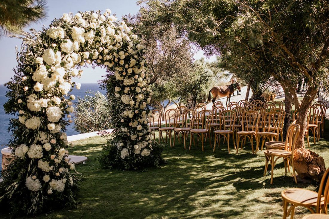 greek islands wedding