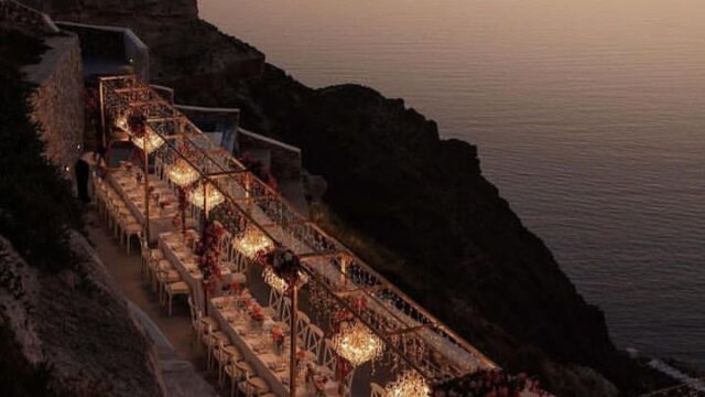 destination wedding villa santorini