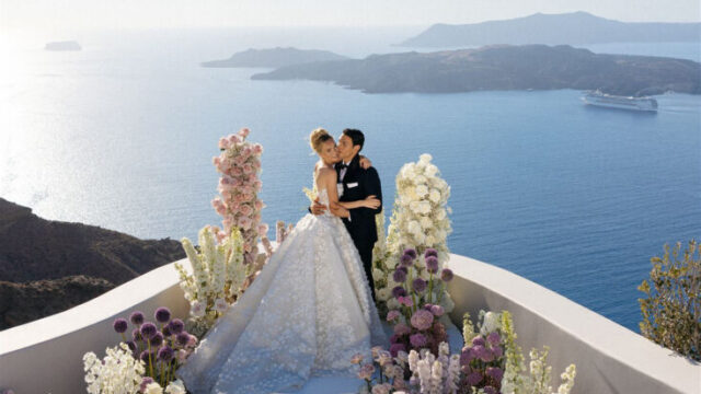 santorini wedding venue