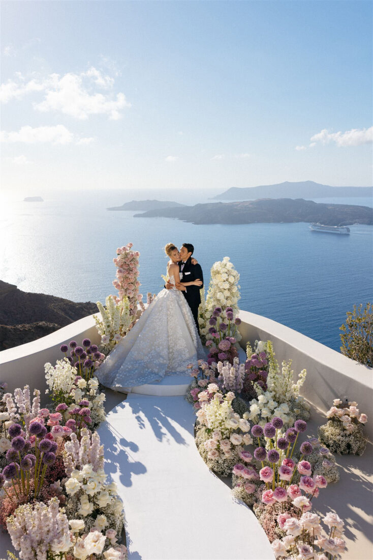 santorini wedding venue