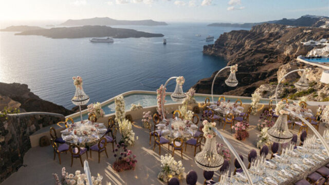 santorini wedding venue
