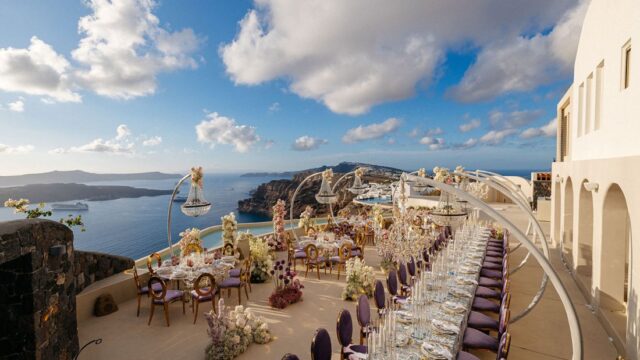 santorini wedding venue