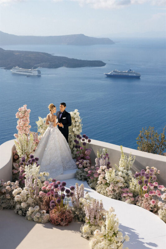 santorini wedding venue